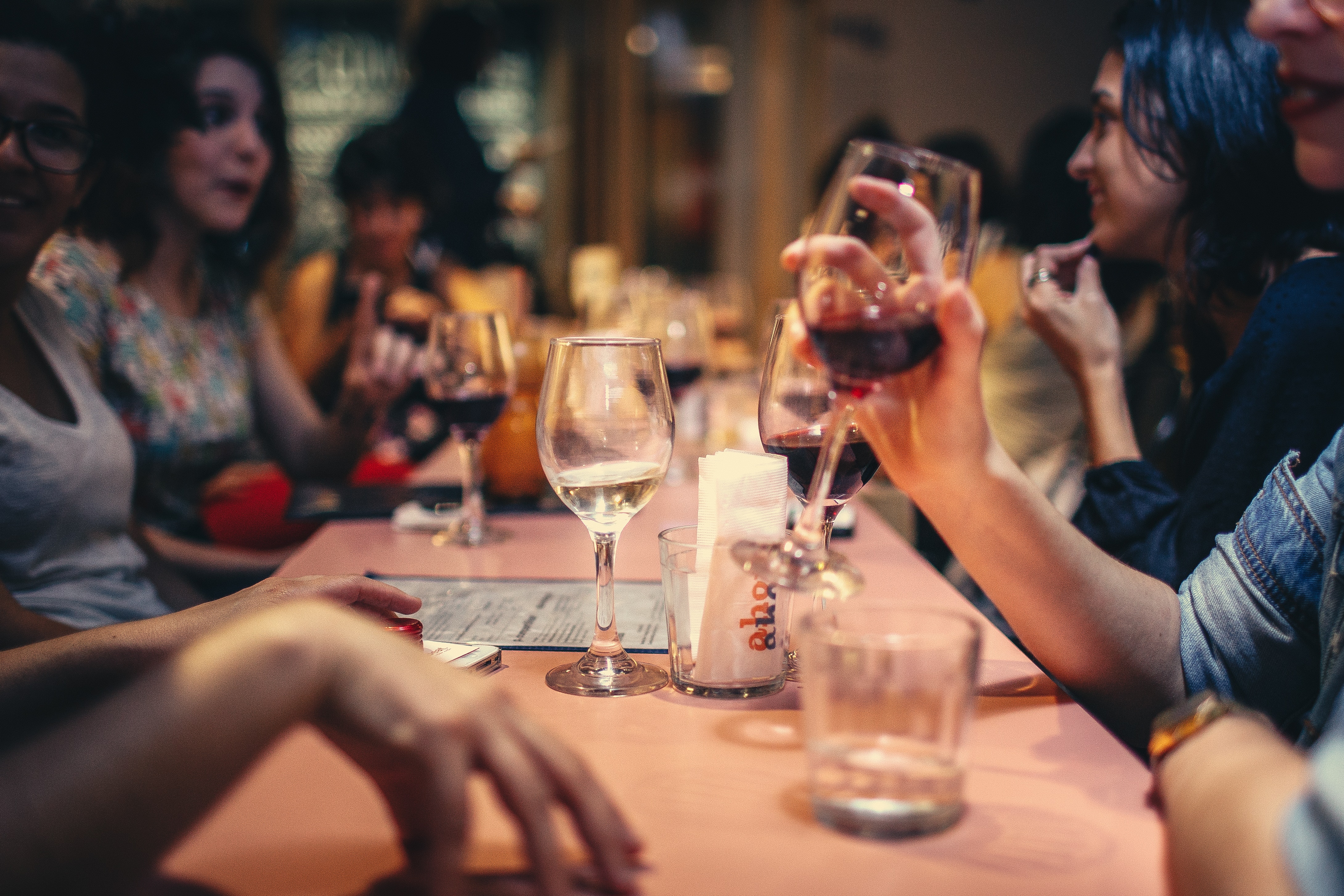 Wine with friends